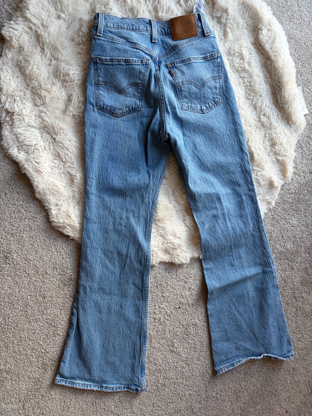 Levi's Light Blue Flare Jeans